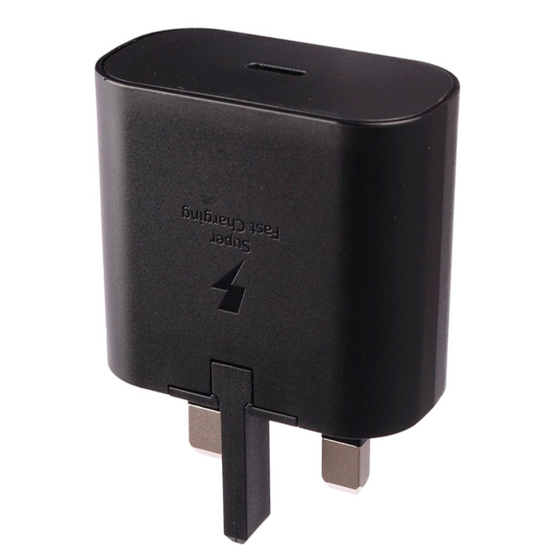 شارژر دیواری اورجینال 25 وات سامسونگ EP-TA800NBEGAE PD 3A