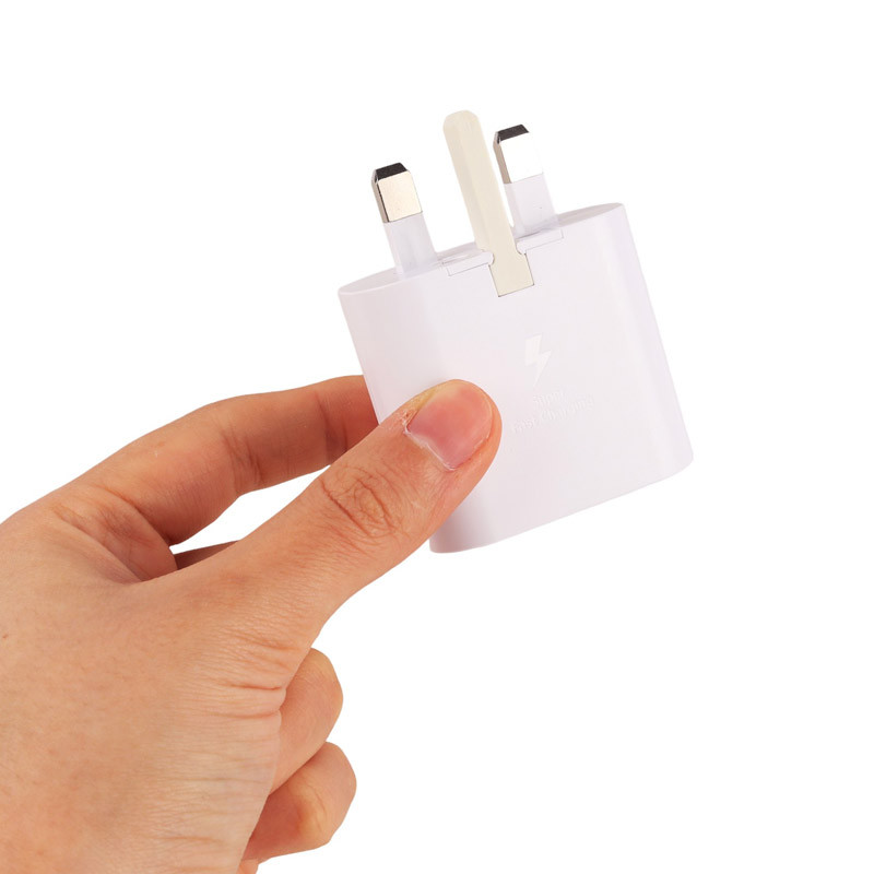 شارژر دیواری اورجینال 25 وات سامسونگ EP-TA800NBEGAE PD 3A - 4