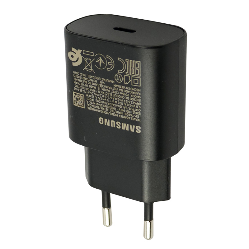 شارژر دیواری اورجینال 25 وات سامسونگ Note 10 PD 3A شرینک - 2