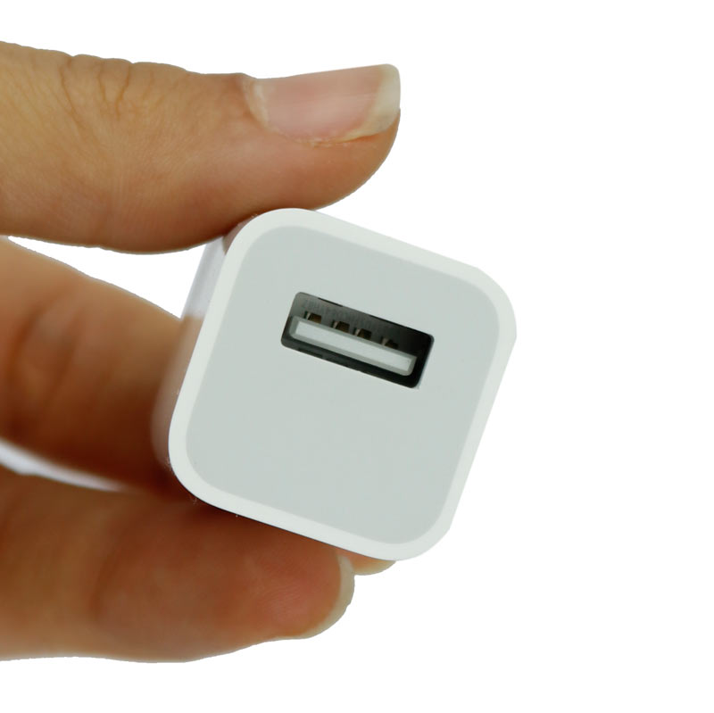 شارژر دیواری اورجینال 5 وات اپل iPhone X 1A - 4