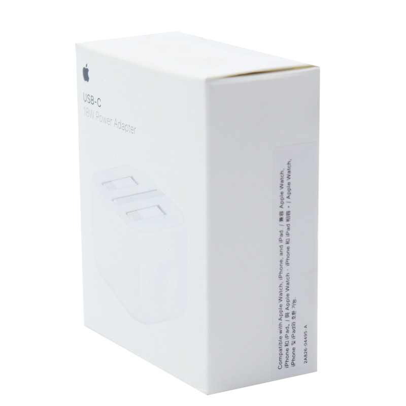 شارژر دیواری اورجینال iPhone MU7W2ZP PD 18W + کابل آیفونی - 2