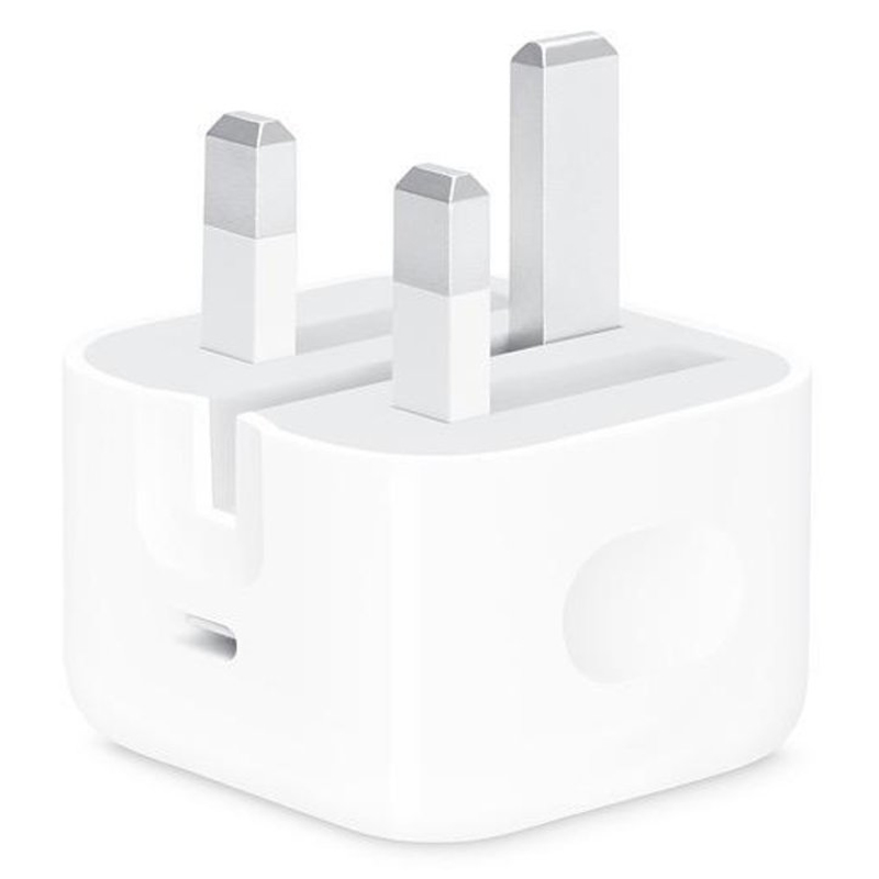 شارژر دیواری اورجینال iPhone MU7W2ZP PD 18W + کابل آیفونی - 4