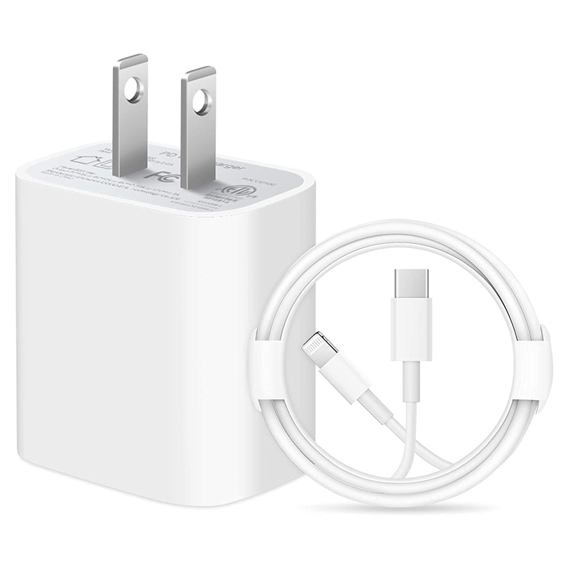 شارژر دیواری فست شارژ iPhone 11 Pro Max پکدار + کابل آیفونی - 5