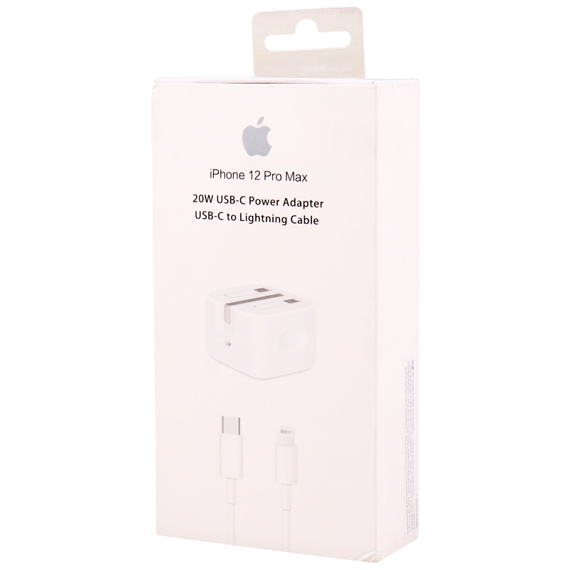 شارژر دیواری فست شارژ iPhone 12 Pro Max/13 Pro Max 3A 20W + کابل آیفونی - 2