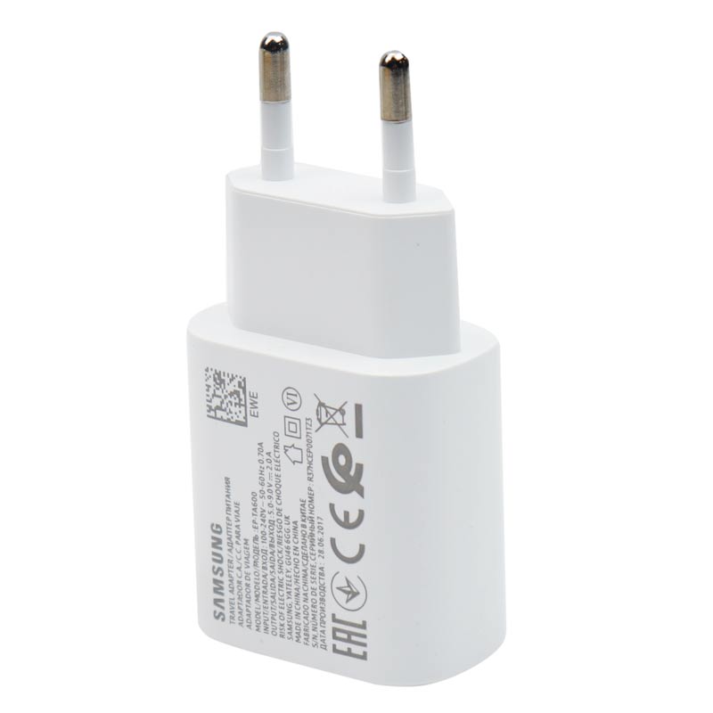 شارژر دیواری فست شارژ Samsung C9 2.1A + کابل Type-C - 5