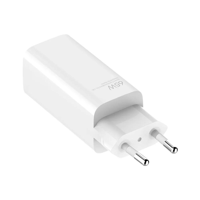شارژر دیواری فست شارژ Xiaomi AD652GEU 2Port 5A 65W + کابل تایپ سی - 3