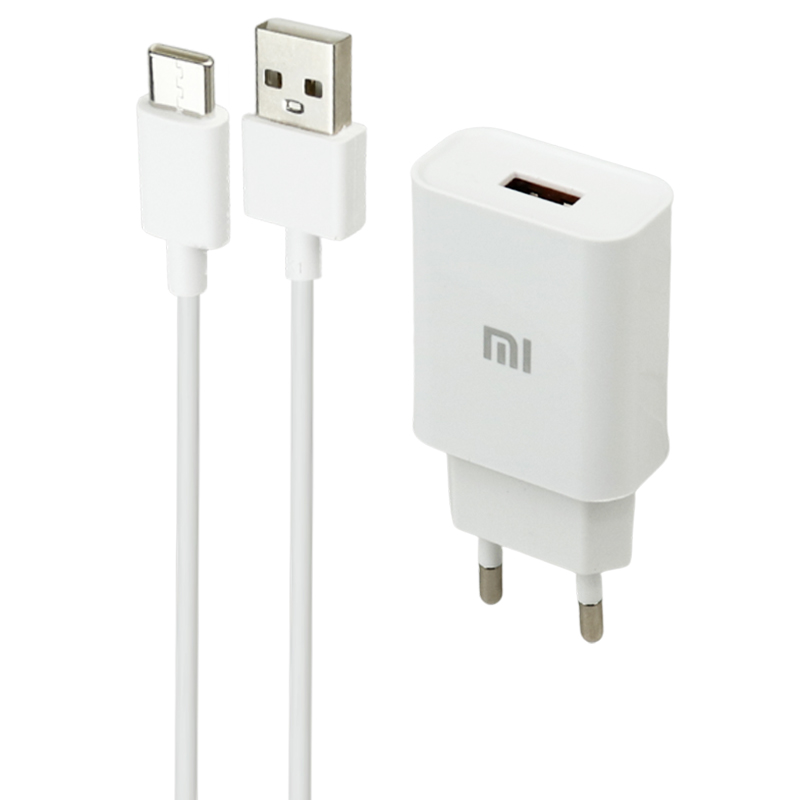 شارژر دیواری فست شارژ Xiaomi MDY-03-ZK 2A PD + کابل تایپ سی - 2