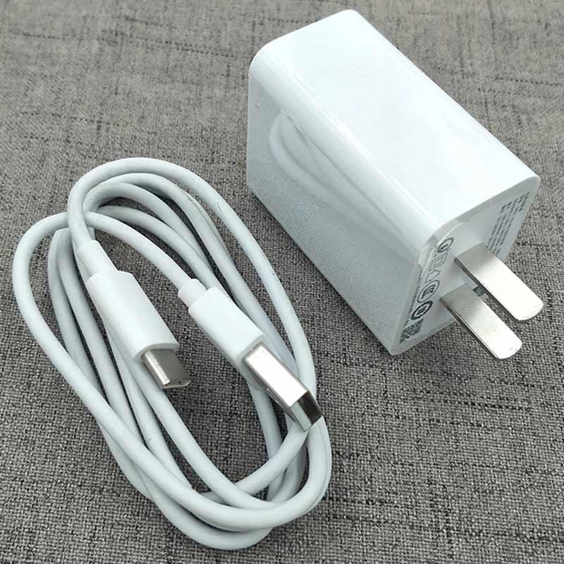 شارژر دیواری فست شارژ Xiaomi MDY-10-EC QC3 PD 3A 18W سرجعبه + کابل Type-C و تبدیل دو به دو - 4