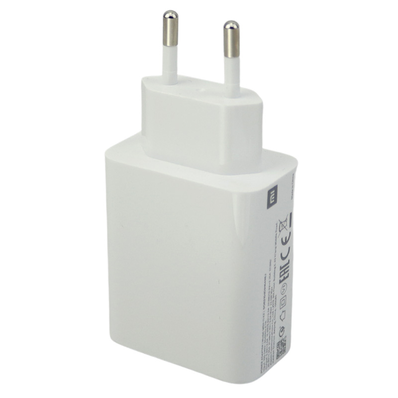 شارژر دیواری فست شارژ Xiaomi MDY-11-EZ QC3 3A PD 33W + کابل Type-C - 2