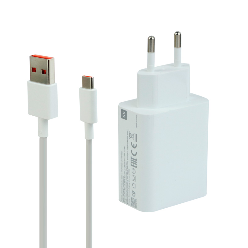 شارژر دیواری فست شارژ Xiaomi Mi 11 Lite QC3 3A PD 33W سرجعبه + کابل Type-C و جعبه گوشی - 2