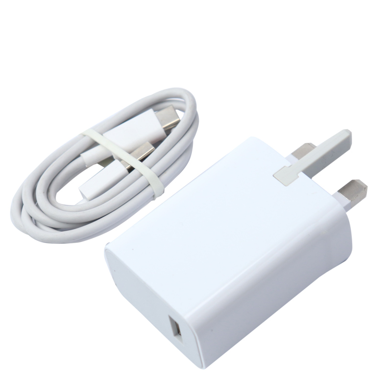 شارژر دیواری فست شارژ Xiaomi Note 9 Pro MDY-11-EY QC3 PD 3A 33W سرجعبه + کابل Type-C - 4