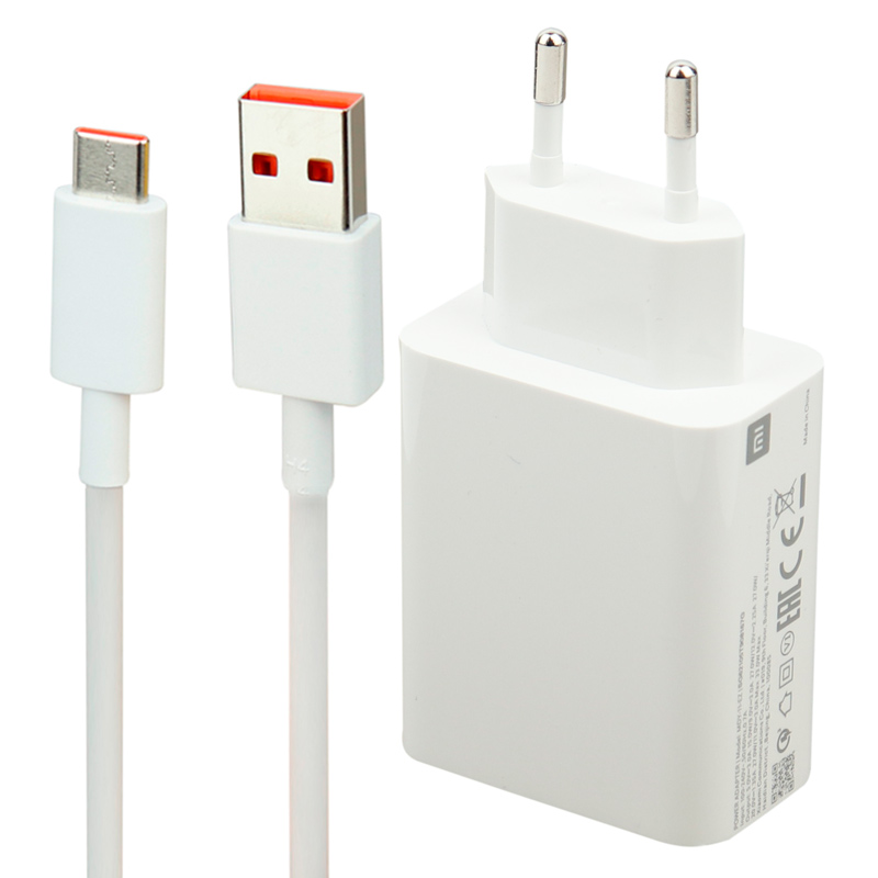 شارژر دیواری فست شارژ Xiaomi Poco X3 Pro QC3 PD 33W سرجعبه + کابل Type-C و جعبه گوشی - 2