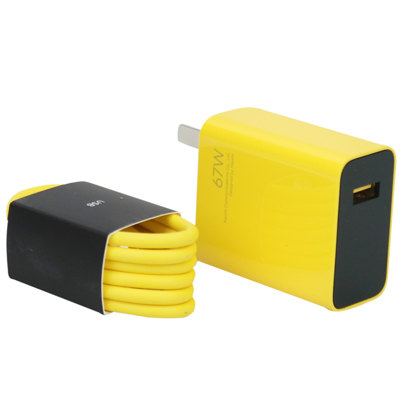 شارژر دیواری فست شارژ Xiaomi Redmi K40 3A QC3.0 PD 67W سرجعبه + کابل Type-C و جعبه گوشی - 5