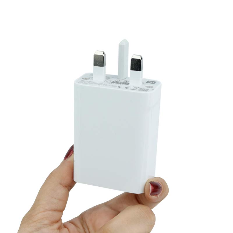 شارژر دیواری فست شارژ Xiaomi Redmi Note 10 QC3 PD 33W سرجعبه + کابل Type-C و جعبه گوشی - 5
