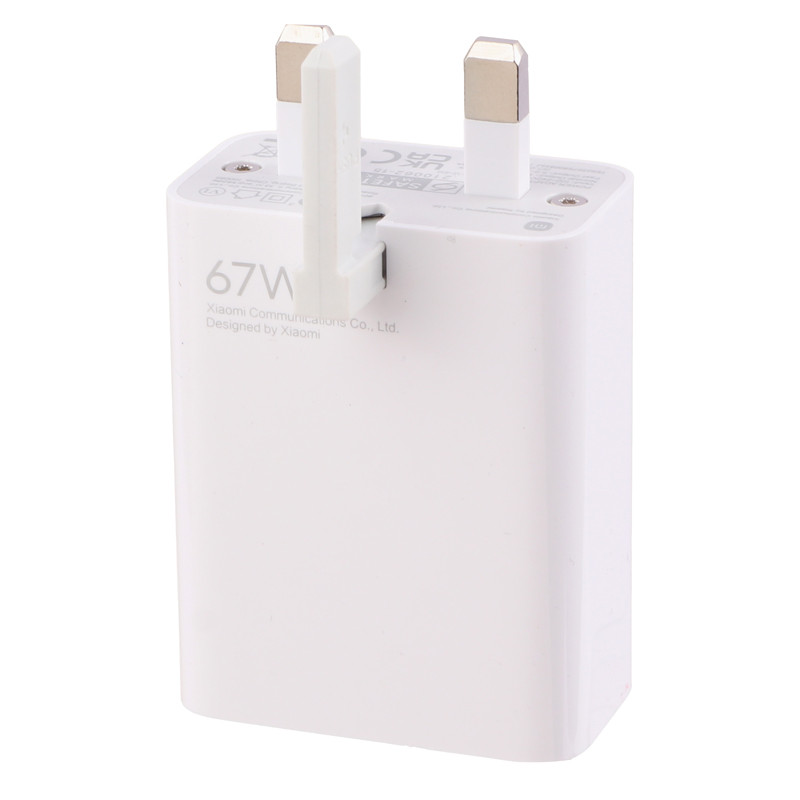 شارژر دیواری فست شارژ Xiaomi Redmi Note 11/12 Pro 5G 6.21 QC3.0 PD 67W + کابل تایپ سی و جعبه گوشی - 6