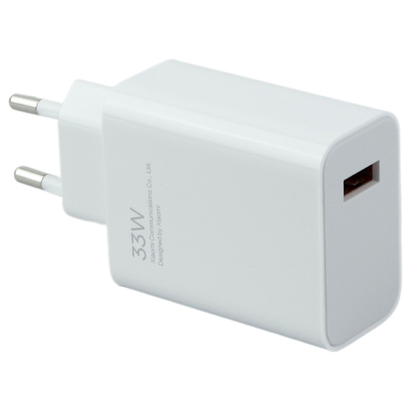 شارژر دیواری فست شارژ Xiaomi Redmi Note 11S/10S 3A QC3.0 PD 33W + کابل تایپ سی و جعبه گوشی - 3