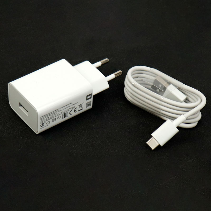 شارژر دیواری فست شارژ Xiaomi Redmi Note 8 2021 3A QC3 PD 22.5W سرجعبه + کابل Type-C و جعبه گوشی - 8