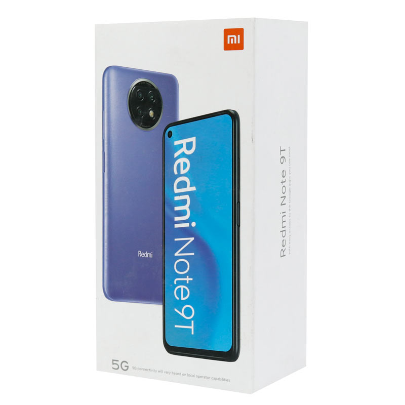 شارژر دیواری فست شارژ Xiaomi Redmi Note 9T QC3 22.5W سرجعبه + کابل Type-C و جعبه گوشی - 6