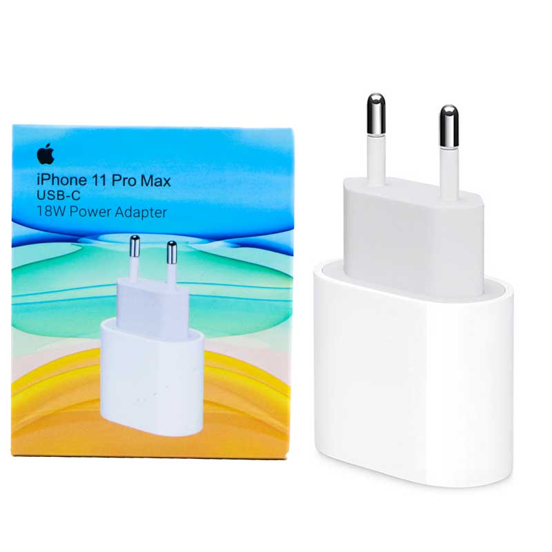 شارژر دیواری iPhone 11 Pro Max Type-C پک دار - 2