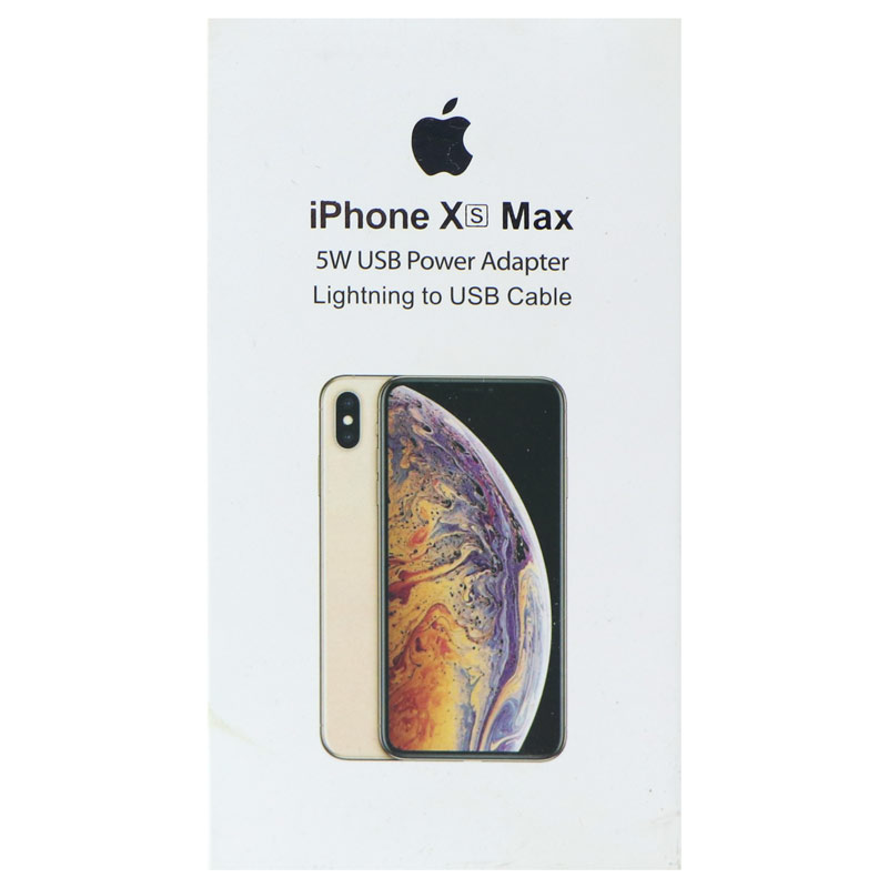 شارژر دیواری iPhone XS Max + کابل آیفونی - 5