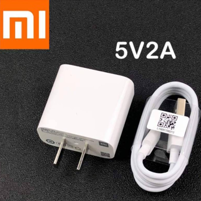 شارژر دیواری Xiaomi MDY-09-EK 2A سرجعبه + کابل Type-C و تبدیل دو به دو - 6