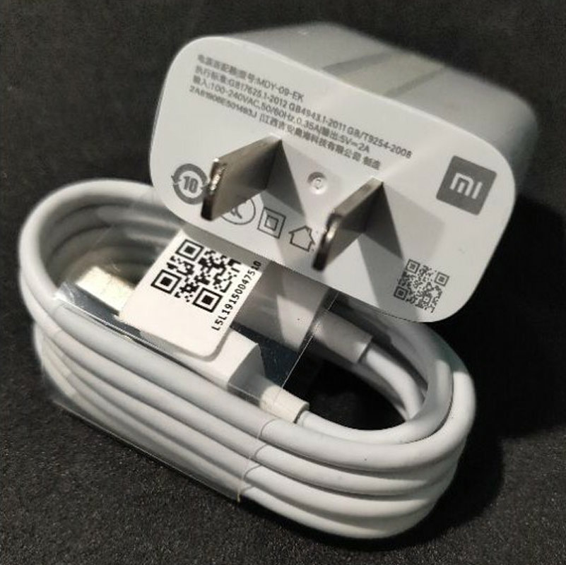 شارژر دیواری Xiaomi MDY-09-EK 2A سرجعبه + کابل Type-C و تبدیل دو به دو - 7