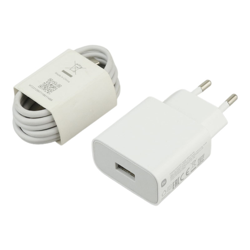 شارژر دیواری Xiaomi MDY-09-EW 2A 10W سرجعبه + کابل Type-C - 5