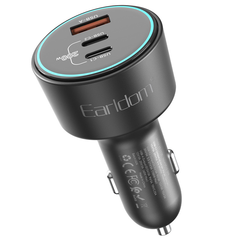 شارژر فندکی 200 وات ارلدام ES-CC35 - 2
