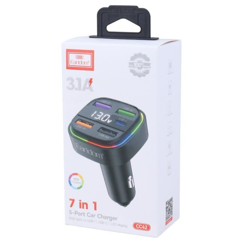 شارژر فندکی 15.5 وات ارلدام ES-CC42 - 6