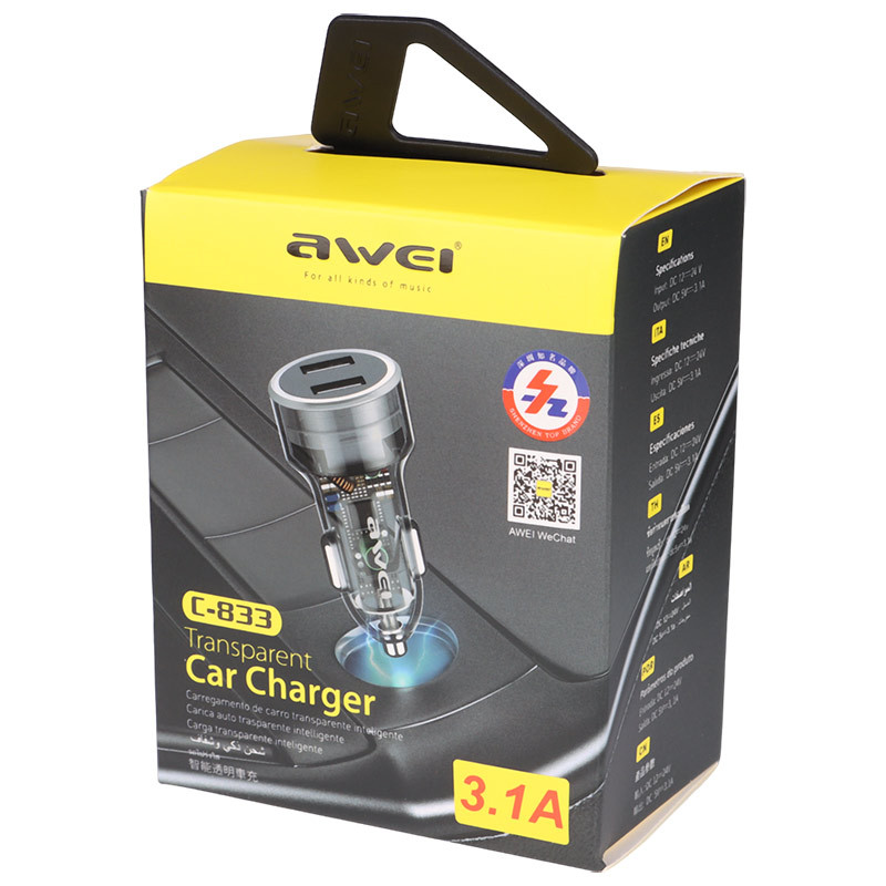 شارژر فندکی 15.5 وات اوی C-833 - 6