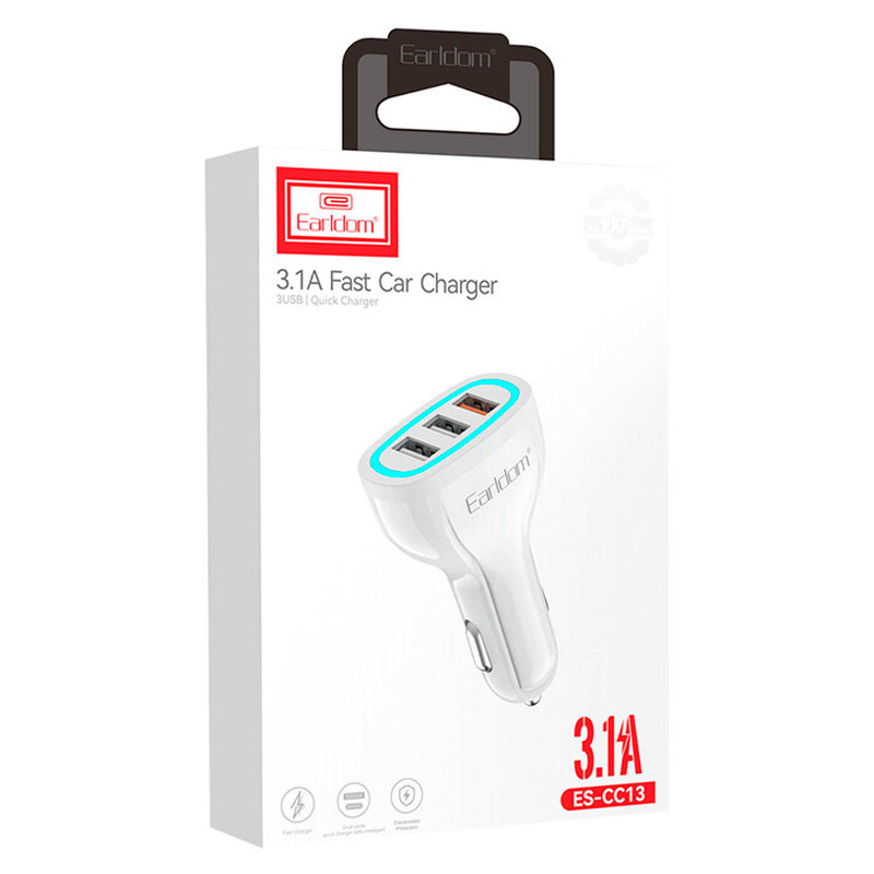 شارژر فندکی 18 وات ارلدام ES-CC13 - 7