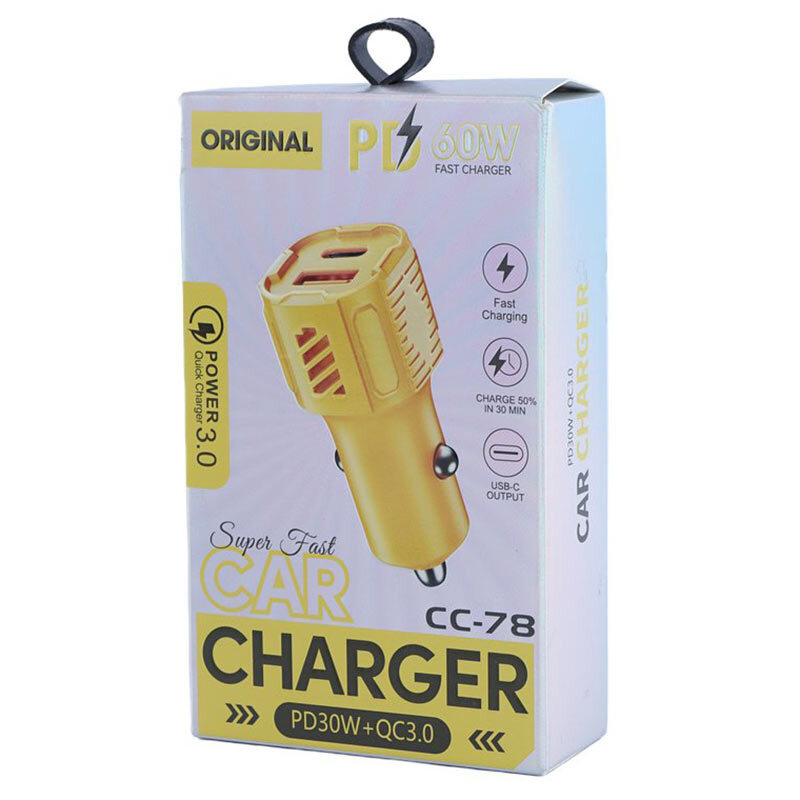 شارژر فندکی 18 وات اورجینال CC-78 366 - 6