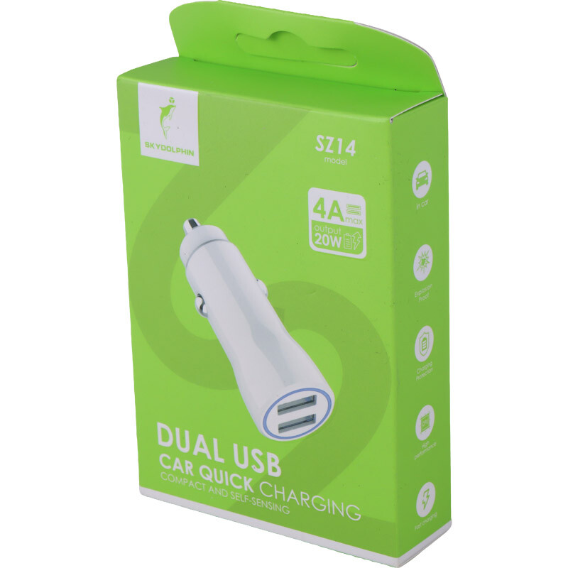 شارژر فندکی 20 وات اسکای دلفین SZ14 - 6