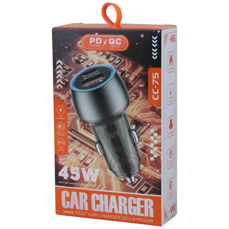شارژر فندکی 20 وات CC-75 - 6
