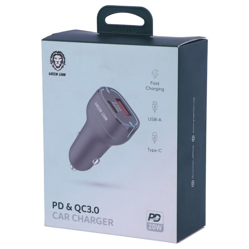 شارژر فندکی 20 وات گرین لاین GL-WC10 - 6