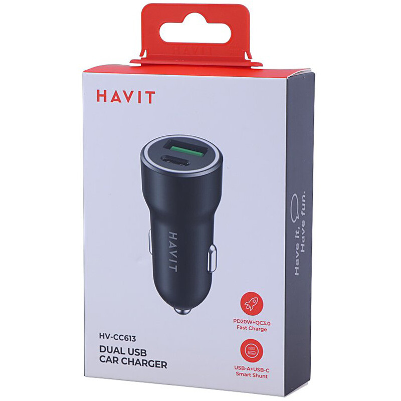 شارژر فندکی 20 وات هویت HV-CC613 - 6