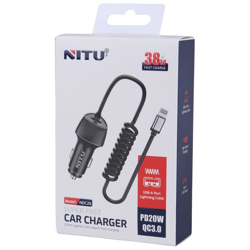 شارژر فندکی 20 وات نیتو NDC26 - 6