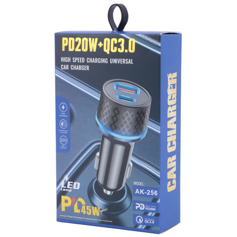شارژر فندکی 24 وات AK-256 - 7