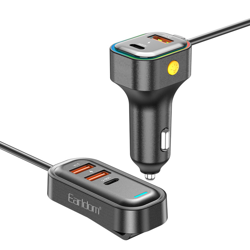 شارژر فندکی 30 وات ارلدام ES-CC37 - 2