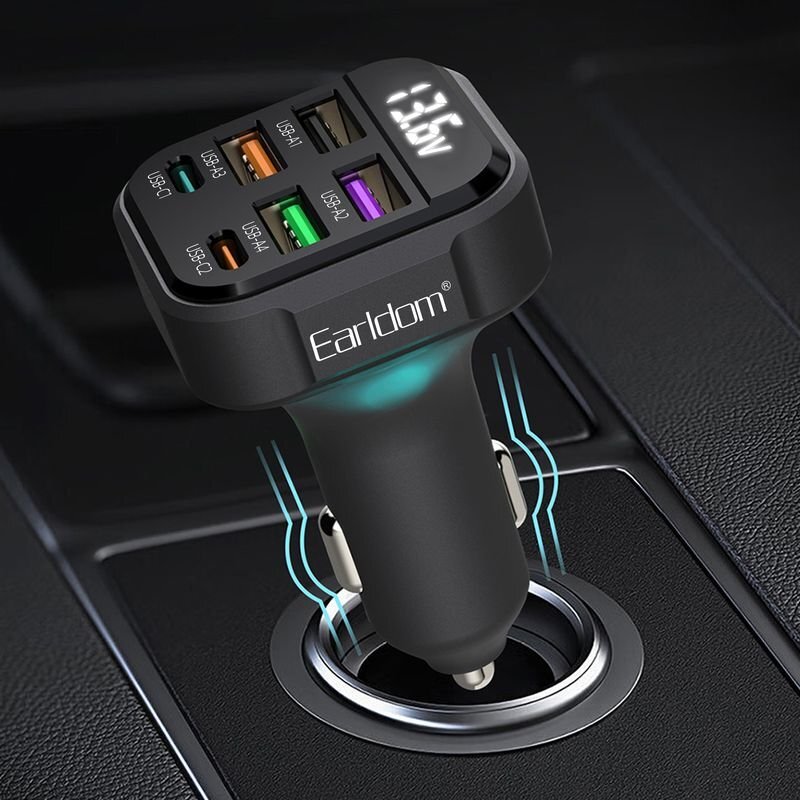 شارژر فندکی 45 وات ارلدام ES-CC43 - 8