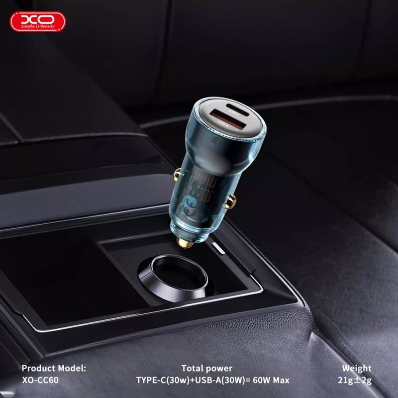 شارژر فندکی 30 وات ایکس او XO-CC60 - 8