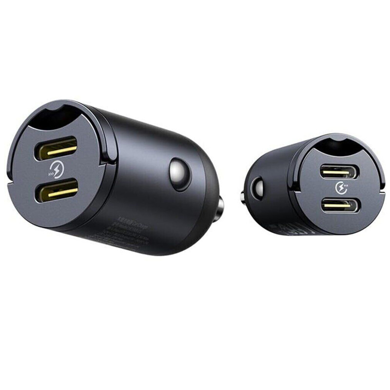 شارژر فندکی 30 وات باسئوس Tiny Star VCHXX-CC - 2