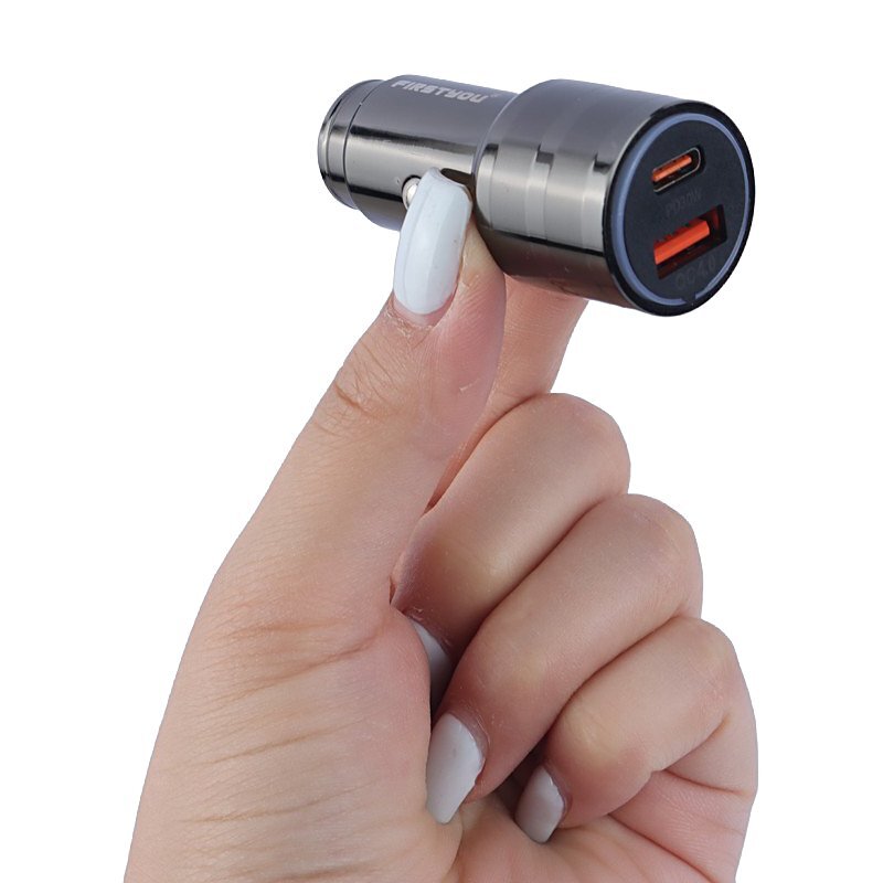 شارژر فندکی 30 وات فرست یو F077 - 4