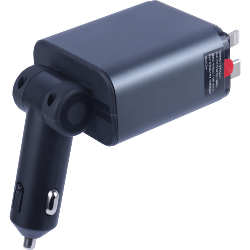 شارژر فندکی 30 وات گرین لاین GL-CC2 GNRCC50WBK - 2
