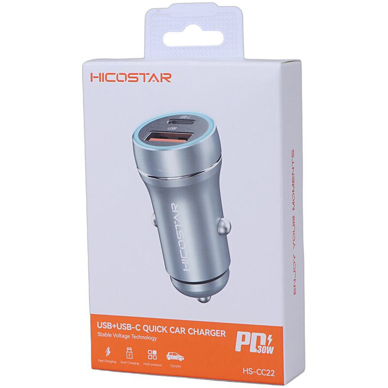 شارژر فندکی 30 وات هایکو استار HS-CC22 - 6
