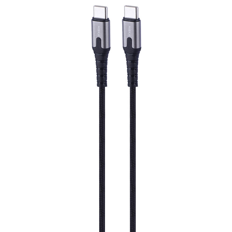 شارژر فندکی 48 وات هیسکا HCC-307 + کابل تایپ سی - 7