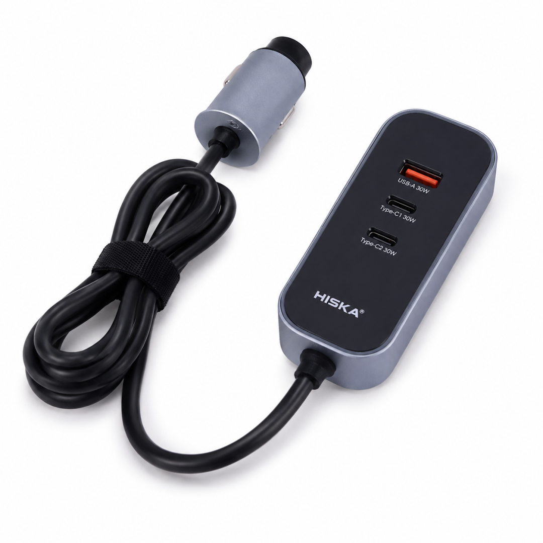 شارژر فندکی 120 وات هیسکا HCC-328 - 2