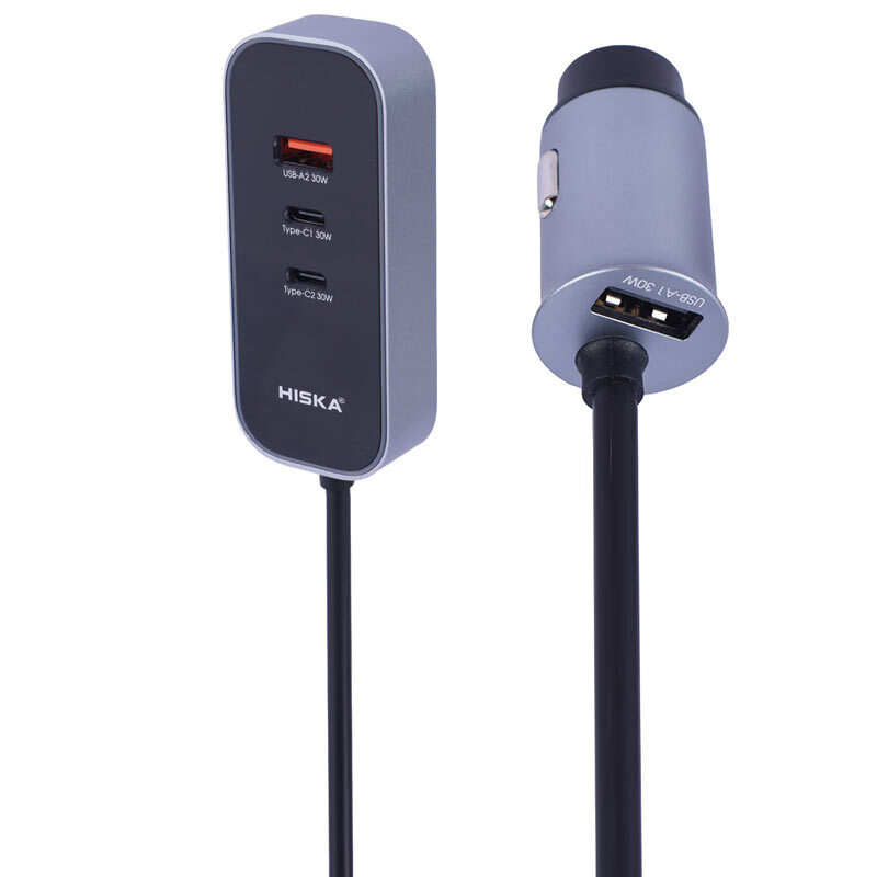 شارژر فندکی 120 وات هیسکا HCC-328 - 3