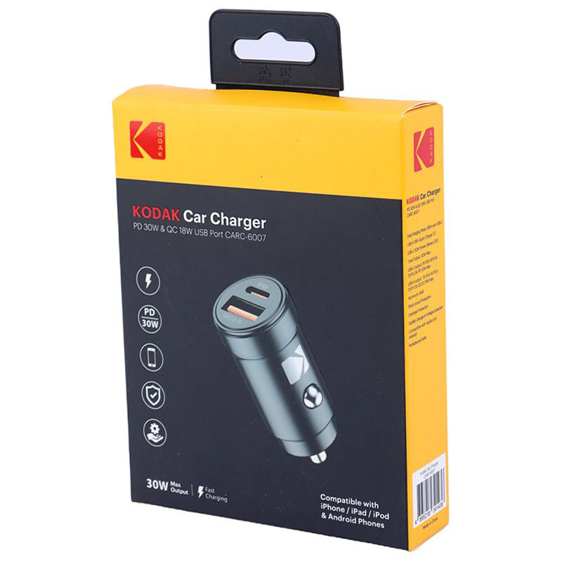 شارژر فندکی 30 وات کداک CARC-6007 - 6