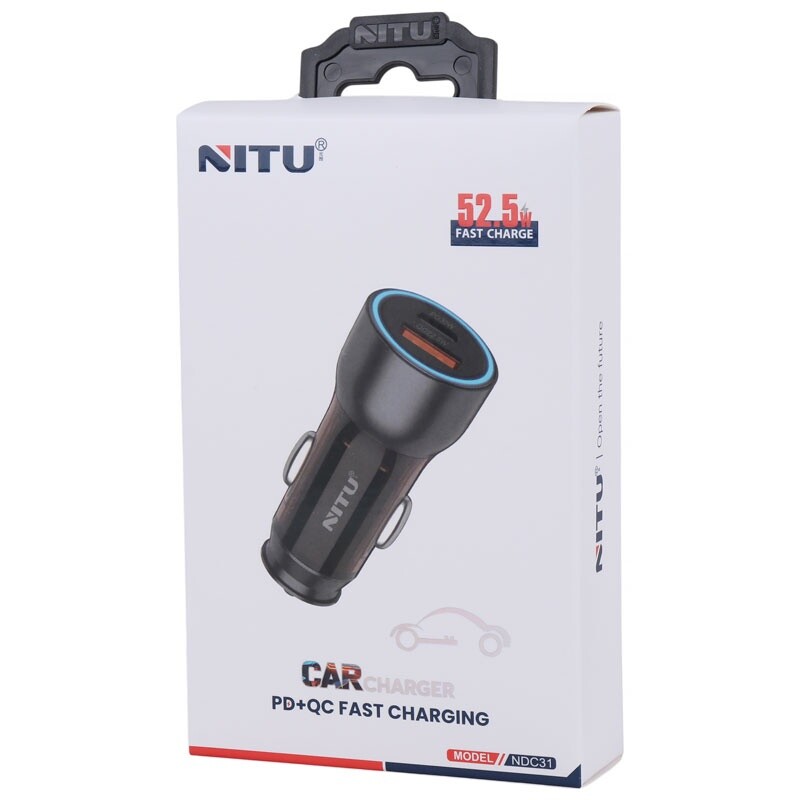 شارژر فندکی 30 وات نیتو NDC31 - 6